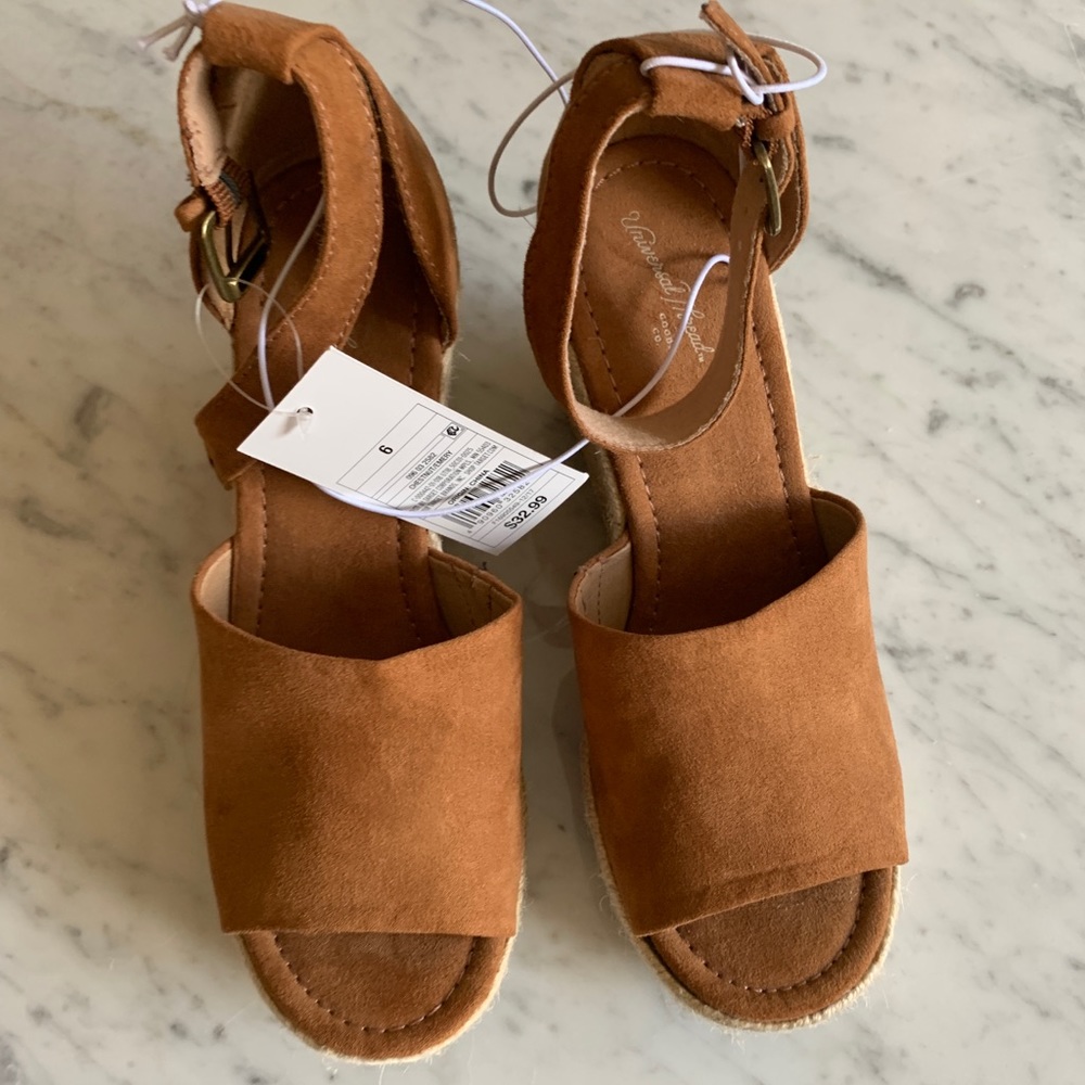 Brand new Target tan espadrille